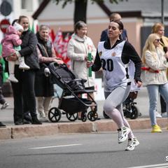 В Сморгони в честь Дня Победы состоялся легкоатлетический пробег 
