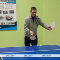 Андрей Яблонский выиграл чемпионат Сморгонского района по настольному теннису