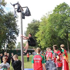 17 сентября В городском парке прошли показательные выступления юных спортсменов
