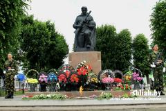 В День всенародной памяти жертв Великой Отечественной войны в Сморгони прошёл митинг-реквием