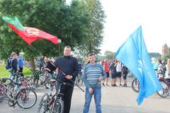 Велопробег, посвящённый 25-летию Сморгонской пограничной группы, состоялся
