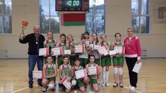 Сморгонские баскетболистки в составе областной команды стали чемпионками Беларуси