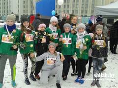 Юные спортсменки из Сморгони приняли участие в «Красивом забеге» в Минске