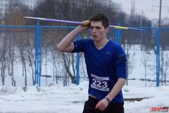 Сморгонец Николай Балыш стал бронзовым призером Кубка и первенства Беларуси в метании копья