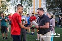В Сморгони прошло закрытие турнира по футболу памяти Геннадия Мардаса