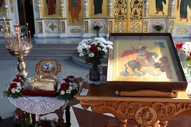 На Сморгонщину прибыл ковчег с мощами великомученика Георгия Победоносца На Сморгонщину прибыл ковчег с мощами великомученика Георгия Победоносца