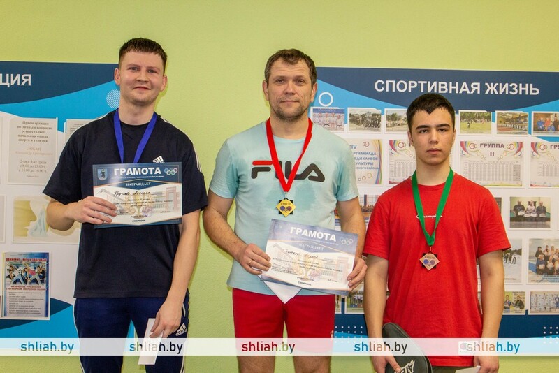 Андрей Яблонский выиграл чемпионат Сморгонского района по настольному теннису